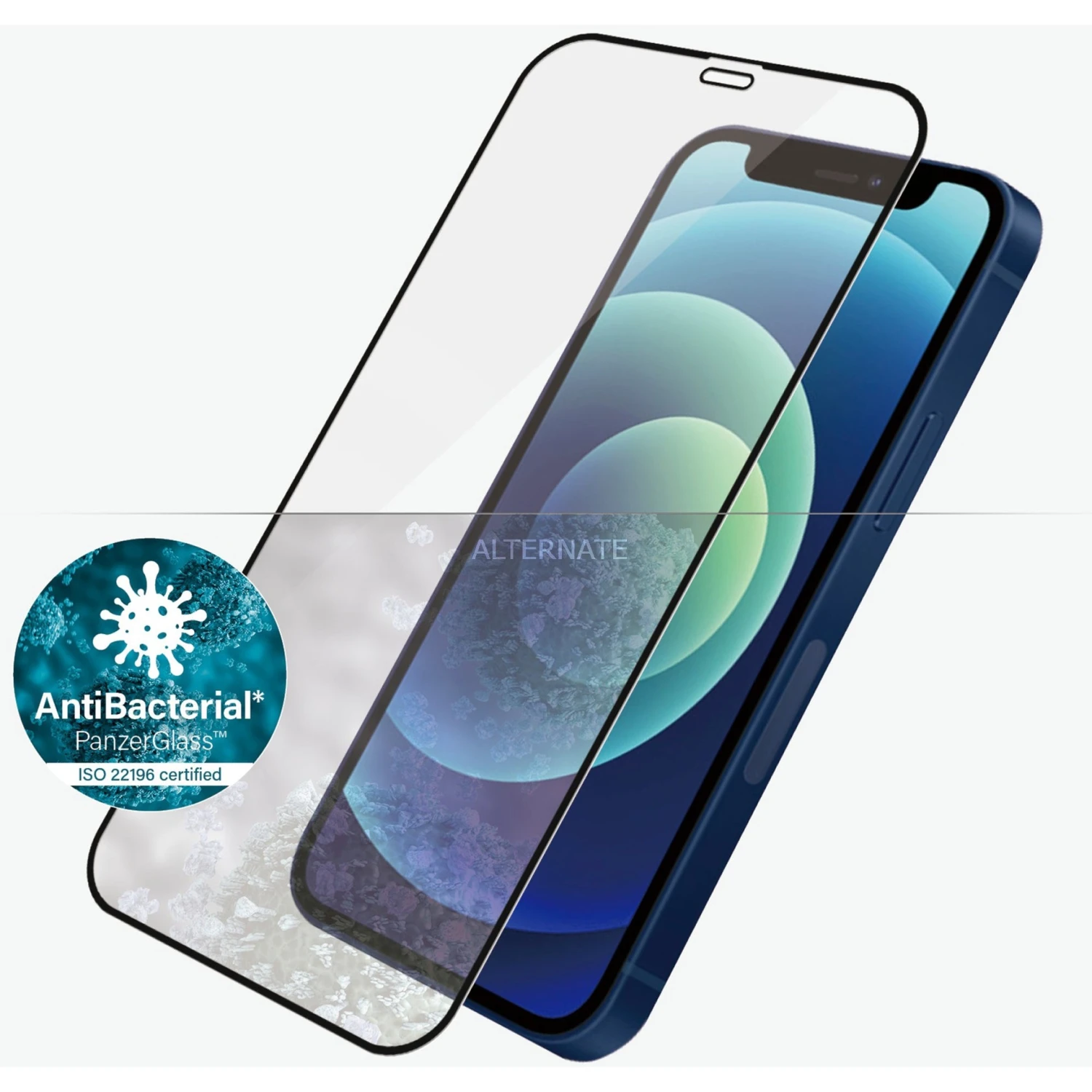 PanzerGlass Displayschutzfolie für iPhone 12 Mini - Transparente Schutzfolie mit hoher Kratzfestigkeit 3 PanzerGlass Displayschutzfolie für iPhone 12 Mini - Transparente Schutzfolie mit hoher Kratzfestigkeit – Bild 3