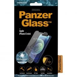 PanzerGlass Displayschutzfolie für iPhone 12 Mini - Transparente Schutzfolie mit hoher Kratzfestigkeit