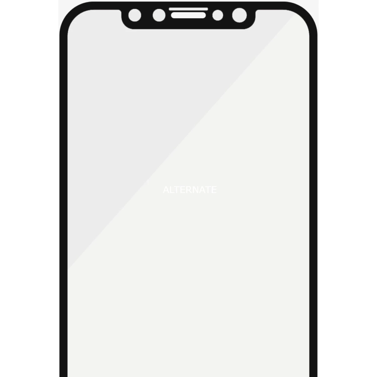 PanzerGlass Displayschutzfolie für iPhone Xs Max/11 Pro Max - Transparent/Schwarz - Ultradünn & Kratzfest 6 PanzerGlass Displayschutzfolie für iPhone Xs Max/11 Pro Max - Transparent/Schwarz - Ultradünn & Kratzfest – Bild 6