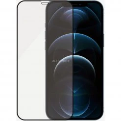 PanzerGlass Displayschutzfolie für iPhone 12 Pro Max - Transparent/Schwarz - Hochwertiger Displayschutz -Smartphone Zubehör Verkaufsgeschäft PanzerGlass Displayschutz Schutzfolie@@1796382 2