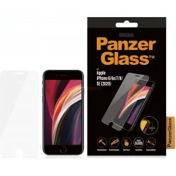 PanzerGlass Displayschutzfolie für iPhone SE (3./2. Gen), iPhone 8/7, iPhone 6S/6 - Transparent/Schwarz - Hochwertiger Displayschutz -Smartphone Zubehör Verkaufsgeschäft PanzerGlass Displayschutz Schutzfolie@@9aq4hzc2 2