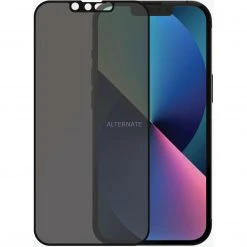 PanzerGlass Privacy Displayschutzfolie für iPhone 13 | 13 Pro (schwarz/schwarz) - Hochwertiger Schutz und Privatsphäre -Smartphone Zubehör Verkaufsgeschäft PanzerGlass Privacy Schutzfolie@@1785552 2