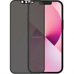 PanzerGlass Privacy Displayschutzfolie für iPhone 13 Mini - Schwarz/Schwarz - Premium Schutz vor Kratzern und Spionen -Smartphone Zubehör Verkaufsgeschäft PanzerGlass Privacy Schutzfolie@@1785560 2