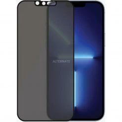 PanzerGlass Privacy Displayschutzfolie für iPhone 13 Pro Max - Schwarz/Schwarz - Premium Schutzfolie mit Privatsphäre -Smartphone Zubehör Verkaufsgeschäft PanzerGlass Privacy Schutzfolie@@1785561 2