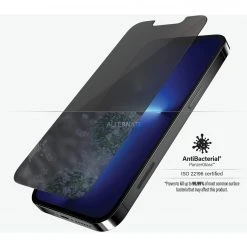 PanzerGlass Privacy Displayschutzfolie für iPhone 13 Pro Max - Schwarz/Schwarz - Premium Schutzfolie mit Privatsphäre -Smartphone Zubehör Verkaufsgeschäft PanzerGlass Privacy Schutzfolie@@1785573 3