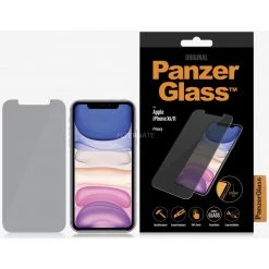 PanzerGlass Privacy Displayschutzfolie für iPhone XR/11 - Transparente Schutzfolie mit Datenschutz -Smartphone Zubehör Verkaufsgeschäft PanzerGlass Privacy Schutzfolie@@1796006 2