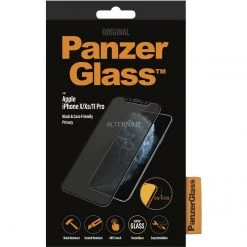 PanzerGlass Privacy Displayschutzfolie für iPhone X / Xs / 11 Pro - Transparent/Schwarz