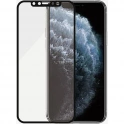 PanzerGlass Privacy Displayschutzfolie für iPhone X/Xs/11 Pro - Transparent/Schwarz - Hochwertiger Schutz vor Kratzern und Spionen -Smartphone Zubehör Verkaufsgeschäft PanzerGlass Privacy Schutzfolie@@1796034 2