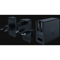 Razer USB-C 130W GaN Charger - Kompaktes Ladegerät für Notebooks (schwarz) -Smartphone Zubehör Verkaufsgeschäft Razer USB C 130W GaN Charger Ladeger t@@1773883 3