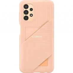 SAMSUNG Galaxy A13 Handyhülle mit Card Slot Cover - Pfirsich | Schützende Handy Hülle -Smartphone Zubehör Verkaufsgeschäft SAMSUNG Card Slot Cover Handyh lle@@1860079 2