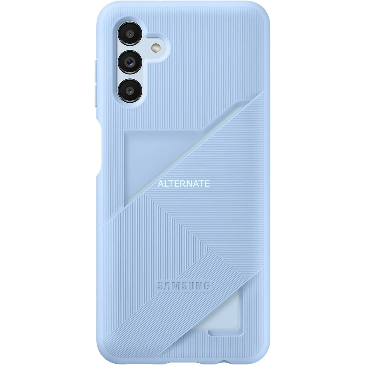 SAMSUNG Handyhülle mit Kartenfach für Galaxy A13 5G - Hellblau | Robuste Schutzhülle 2 SAMSUNG Handyhülle mit Kartenfach für Galaxy A13 5G - Hellblau | Robuste Schutzhülle – Bild 2