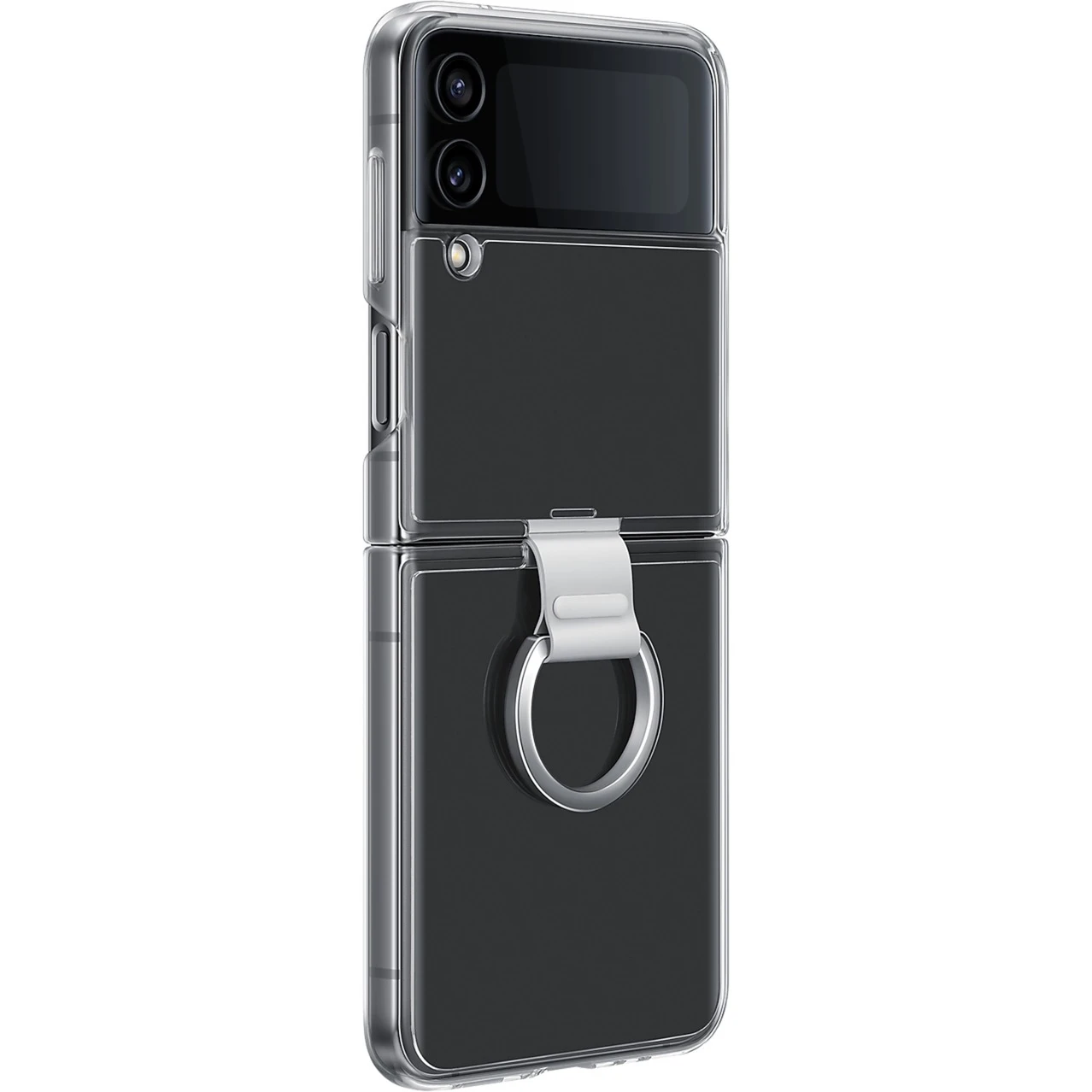 SAMSUNG Galaxy Z Flip4 Handyhülle - Transparentes Clear Cover mit Ring | Schutzhülle für Samsung Galaxy Z Flip4 3 SAMSUNG Galaxy Z Flip4 Handyhülle - Transparentes Clear Cover mit Ring | Schutzhülle für Samsung Galaxy Z Flip4 – Bild 3