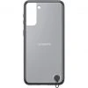 SAMSUNG Clear Protective Cover für Galaxy S21+ 5G - Transparente Handyhülle mit Schwarz Akzent