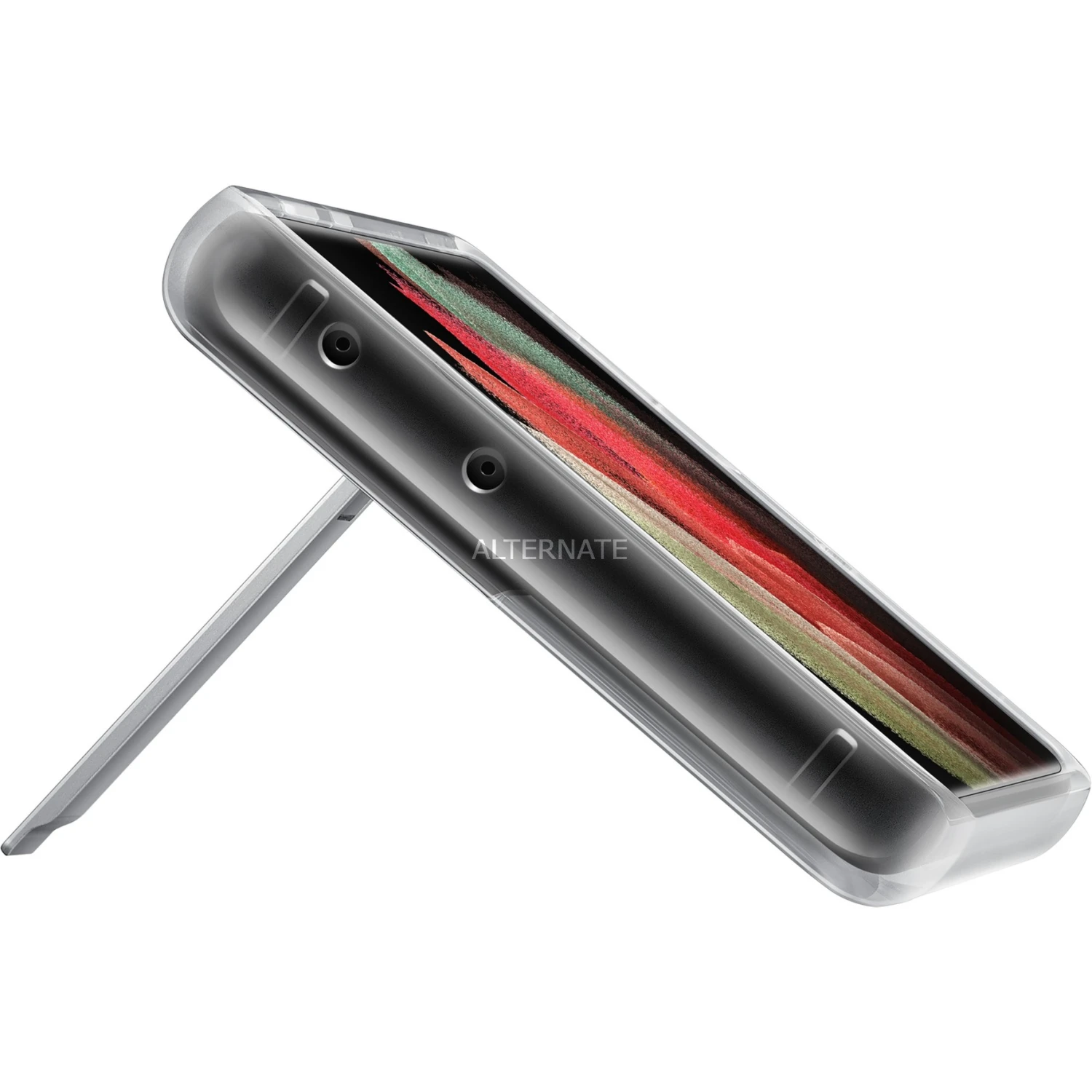 SAMSUNG Clear Standing Cover Handyhülle transparent für Galaxy S21 Ultra 5G | Schutzhülle mit Standfunktion 3 SAMSUNG Clear Standing Cover Handyhülle transparent für Galaxy S21 Ultra 5G | Schutzhülle mit Standfunktion – Bild 3
