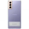 SAMSUNG Clear Standing Cover Handyhülle - Transparente Schutzhülle für Samsung Galaxy S21 5G