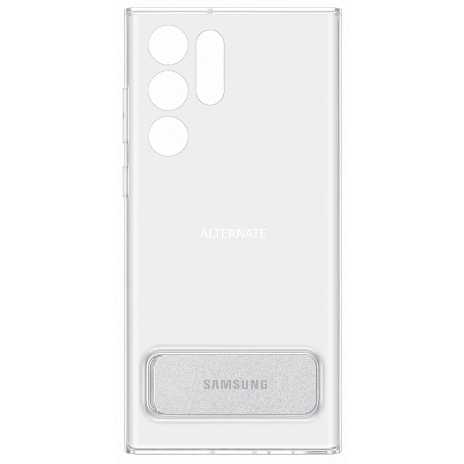 SAMSUNG Clear Standing Cover Handyhülle transparent für Galaxy S22 Ultra | Schutzhülle mit Standfunktion 1 SAMSUNG Clear Standing Cover Handyhülle transparent für Galaxy S22 Ultra | Schutzhülle mit Standfunktion