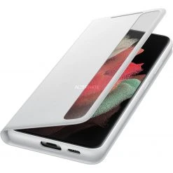 SAMSUNG Clear View Cover für Galaxy S21 Ultra 5G | Hellgrau | Schutzhülle mit Displayfunktion 8 SAMSUNG Clear View Cover für Galaxy S21 Ultra 5G | Hellgrau | Schutzhülle mit Displayfunktion -Smartphone Zubehör Verkaufsgeschäft SAMSUNG Clear View Cover Handyh lle@@1793930 3