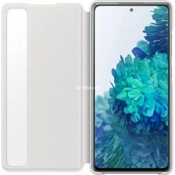 SAMSUNG Clear View Cover Handyhülle (weiß) für Galaxy S20 FE | Schutzhülle mit Klarsichtdeckel -Smartphone Zubehör Verkaufsgeschäft SAMSUNG Clear View Cover Handyh lle@@1794758 3