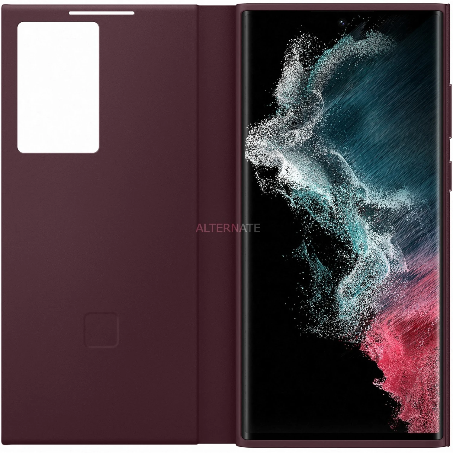 SAMSUNG Clear View Cover für Galaxy S22 Ultra - Dunkelrot | Offizielle Handyhülle mit Schutz und Stil 3 SAMSUNG Clear View Cover für Galaxy S22 Ultra - Dunkelrot | Offizielle Handyhülle mit Schutz und Stil – Bild 3