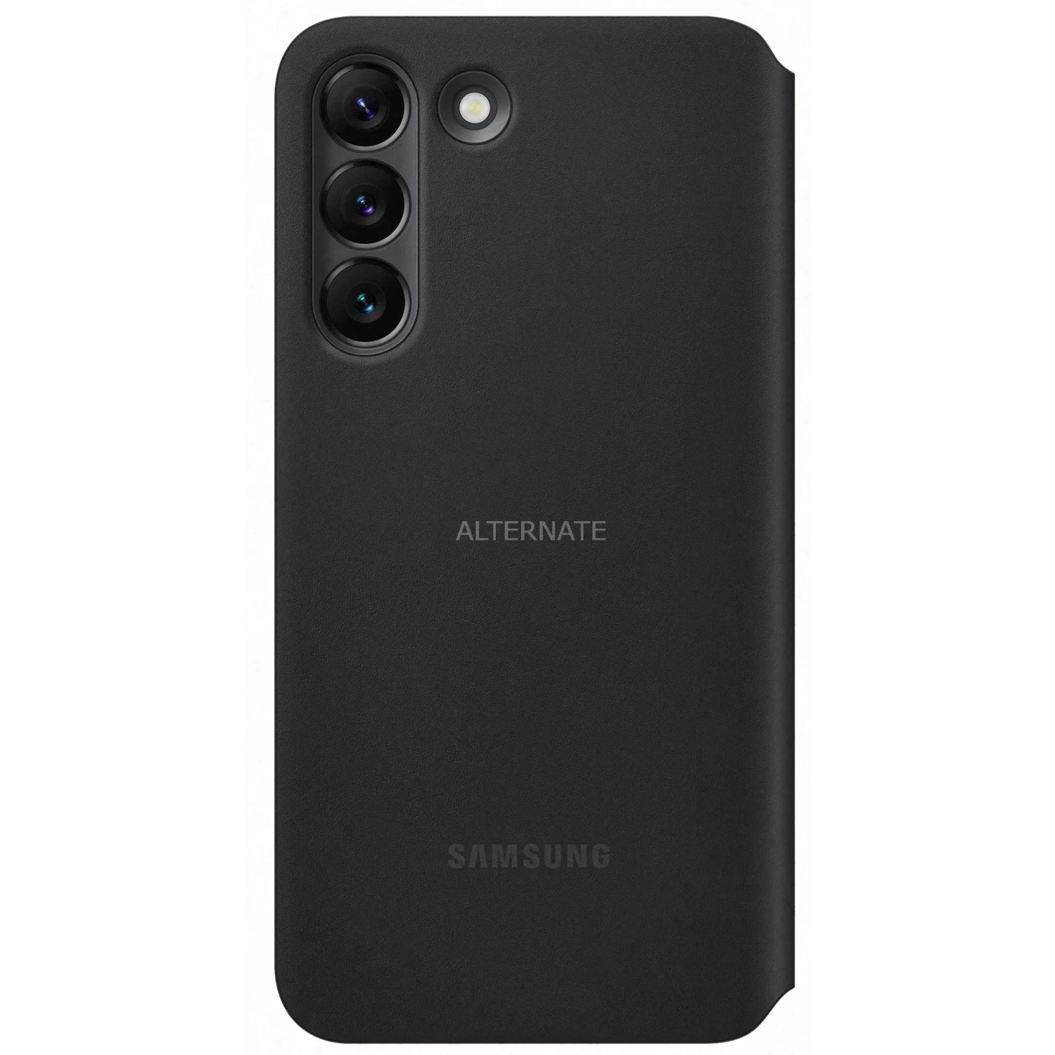 SAMSUNG Clear View Cover für Galaxy S22 - Schutzhülle mit Klarsichtdeckel (Schwarz) 2 SAMSUNG Clear View Cover für Galaxy S22 - Schutzhülle mit Klarsichtdeckel (Schwarz) – Bild 2