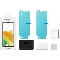 SAMSUNG Displayschutzfolie EF-UA336 - Transparente Schutzfolie für Galaxy A33 5G -Smartphone Zubehör Verkaufsgeschäft SAMSUNG Displayschutzfolie EF UA336@@1834544 2