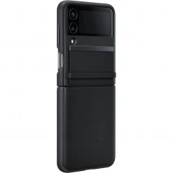 SAMSUNG Flap Leather Cover für Galaxy Z Flip4 - Elegante Handyhülle in Schwarz 8 SAMSUNG Flap Leather Cover für Galaxy Z Flip4 - Elegante Handyhülle in Schwarz -Smartphone Zubehör Verkaufsgeschäft SAMSUNG Flap Leather Cover Handyh lle@@1865045 3