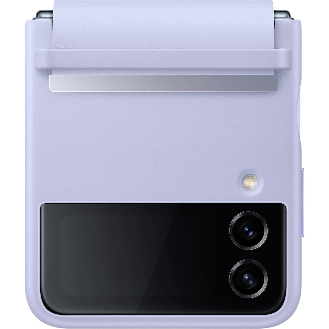 SAMSUNG Flap Leather Cover für Galaxy Z Flip4 - Elegante Handyhülle in Violett 3 SAMSUNG Flap Leather Cover für Galaxy Z Flip4 - Elegante Handyhülle in Violett – Bild 3