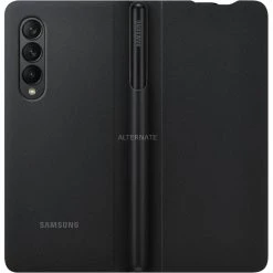 SAMSUNG Galaxy Z Fold3 5G Flip Cover mit Pen - Elegante Handyhülle in Schwarz -Smartphone Zubehör Verkaufsgeschäft SAMSUNG Flip Cover mit Pen Handyh lle@@1794067 3