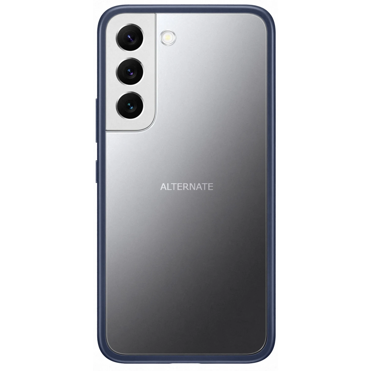 SAMSUNG Frame Cover Handyhülle für Galaxy S22 - Blau/Transparent | Schützende & Stylische Handy Hülle 3 SAMSUNG Frame Cover Handyhülle für Galaxy S22 - Blau/Transparent | Schützende & Stylische Handy Hülle – Bild 3