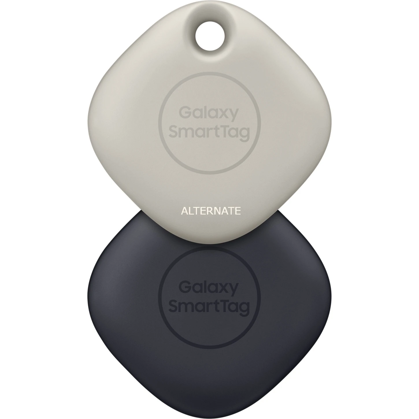 SAMSUNG Galaxy SmartTag EI-T5300M Ortungstracker (schwarz/hellgrau, 2er-Pack) - Bluetooth-Tracker für Smartphones, Schlüssel & mehr – Bild 2