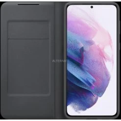 SAMSUNG LED View Cover Handyhülle für Galaxy S21+ 5G - Schwarz -Smartphone Zubehör Verkaufsgeschäft SAMSUNG LED View Cover Handyh lle@@1793995 2