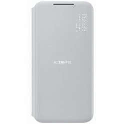 SAMSUNG LED View Cover Handyhülle für Galaxy S22 - Hellgrau | Offizielles Zubehör