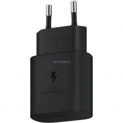 SAMSUNG EP-TA800N 25W USB-C Schnellladegerät (schwarz) - Handy Ladegerät mit Schnellladefunktion -Smartphone Zubehör Verkaufsgeschäft SAMSUNG Ladeadapter mit Schnellladefunktion EP TA800N Ladeger t@@1792860 2