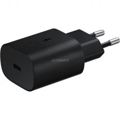 SAMSUNG EP-TA800N 25W USB-C Schnellladegerät (schwarz) - Handy Ladegerät mit Schnellladefunktion -Smartphone Zubehör Verkaufsgeschäft SAMSUNG Ladeadapter mit Schnellladefunktion EP TA800N Ladeger t@@1792860 3