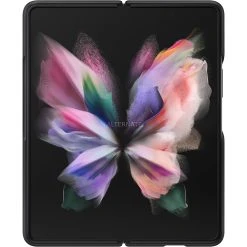 SAMSUNG Leather Cover für Galaxy Z Fold3 5G - Elegante Handyhülle in Schwarz -Smartphone Zubehör Verkaufsgeschäft SAMSUNG Leather Cover Handyh lle@@1794065 4