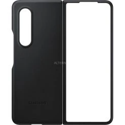 SAMSUNG Leather Cover für Galaxy Z Fold3 5G - Elegante Handyhülle in Schwarz -Smartphone Zubehör Verkaufsgeschäft SAMSUNG Leather Cover Handyh lle@@1794065 5