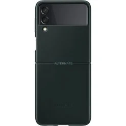 SAMSUNG Leather Cover für Galaxy Z Flip3 5G - Premium Handyhülle in Grün -Smartphone Zubehör Verkaufsgeschäft SAMSUNG Leather Cover Handyh lle@@1794155 2