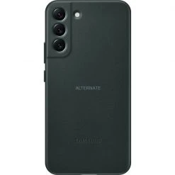 SAMSUNG Leather Cover für Galaxy S22+ | Dunkelgrüne Handyhülle | Premium Lederhülle -Smartphone Zubehör Verkaufsgeschäft SAMSUNG Leather Cover Handyh lle@@1824678 2