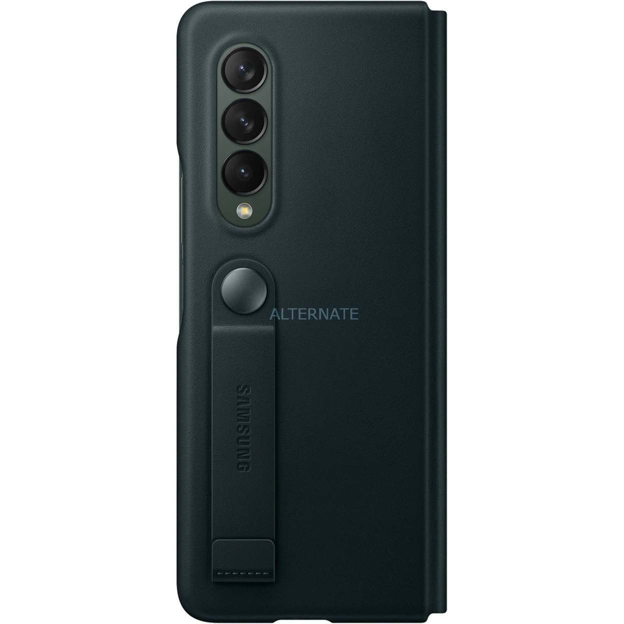 SAMSUNG Leather Flip Cover Handyhülle für Galaxy Z Fold3 5G (grün) | Premium Lederhülle 2 SAMSUNG Leather Flip Cover Handyhülle für Galaxy Z Fold3 5G (grün) | Premium Lederhülle – Bild 2