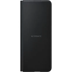 SAMSUNG Leather Flip Cover Handyhülle für Galaxy Z Fold3 5G - Elegant & Schutz (Schwarz)