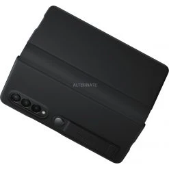 SAMSUNG Leather Flip Cover Handyhülle für Galaxy Z Fold3 5G - Elegant & Schutz (Schwarz) -Smartphone Zubehör Verkaufsgeschäft SAMSUNG Leather Flip Cover Handyh lle@@1794752 4