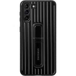 SAMSUNG Protective Standing Cover für Galaxy S21+ 5G - Handyhülle in Schwarz