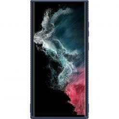 SAMSUNG Protective Standing Cover für Galaxy S22 Ultra - Handyhülle in Blau