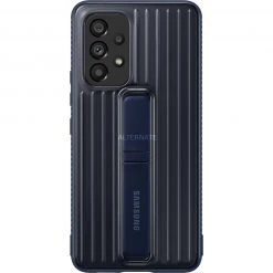 SAMSUNG Protective Standing Cover für Galaxy A53 5G - Dunkelblau | Robuste Handyhülle mit Standfunktion