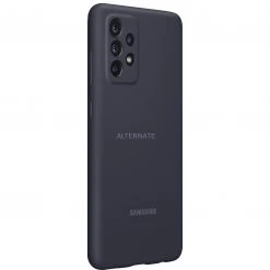 SAMSUNG Silikon Handyhülle für Galaxy A72 - Schwarz | Robuste Handy Hüllen -Smartphone Zubehör Verkaufsgeschäft SAMSUNG Silicone Cover Handyh lle@@1752107 2