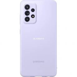 SAMSUNG Silikon Handyhülle für Galaxy A52 5G - Violett, Schützende Handy Hülle -Smartphone Zubehör Verkaufsgeschäft SAMSUNG Silicone Cover Handyh lle@@1793843 2