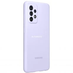 SAMSUNG Silikon Handyhülle für Galaxy A52 5G - Violett, Schützende Handy Hülle -Smartphone Zubehör Verkaufsgeschäft SAMSUNG Silicone Cover Handyh lle@@1793843 3