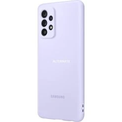 SAMSUNG Silikon Handyhülle für Galaxy A52 5G - Violett, Schützende Handy Hülle -Smartphone Zubehör Verkaufsgeschäft SAMSUNG Silicone Cover Handyh lle@@1793843 4