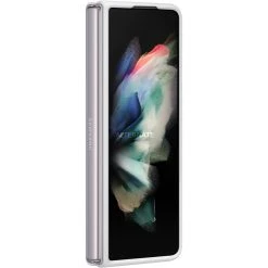 SAMSUNG Silikon Handyhülle für Galaxy Z Fold3 5G - Weiß | Schützende Handy Hülle -Smartphone Zubehör Verkaufsgeschäft SAMSUNG Silicone Cover Handyh lle@@1794143 3