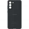 SAMSUNG Silikon Handyhülle für Galaxy S21 FE - Schwarz | Robuste Handy Hüllen